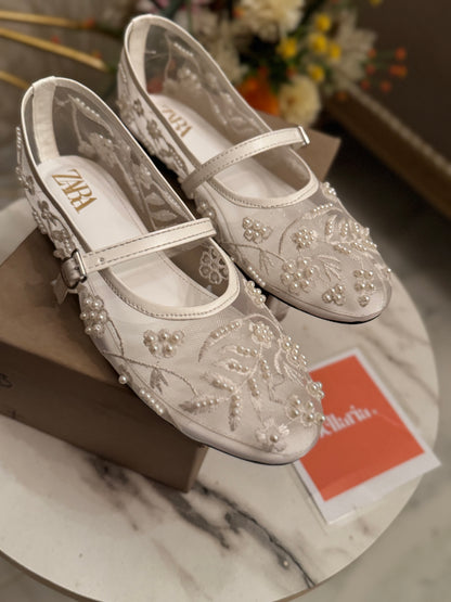 VELORIA PUMPS - White