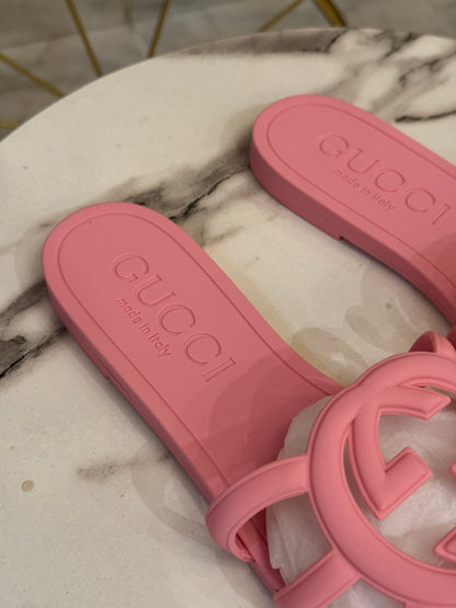GC INTERLOCKING SLIDE - Baby pink (imported)