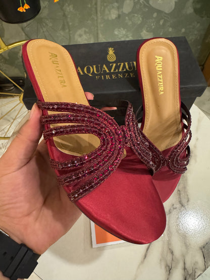 BELLARIA WOAK FLATS - MAROON