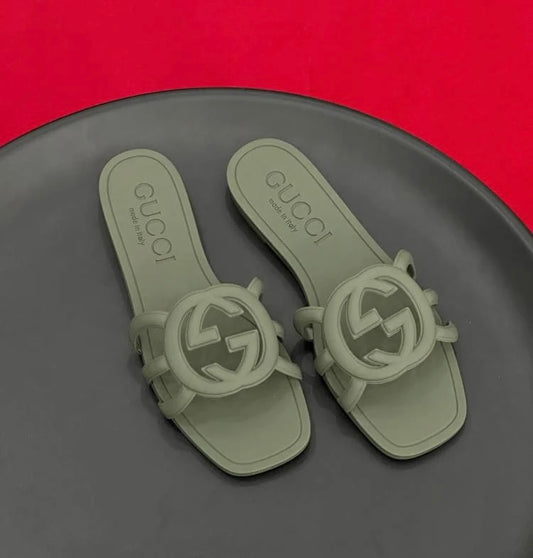 GC INTERLOCKING SLIDE - Olive green (imported)
