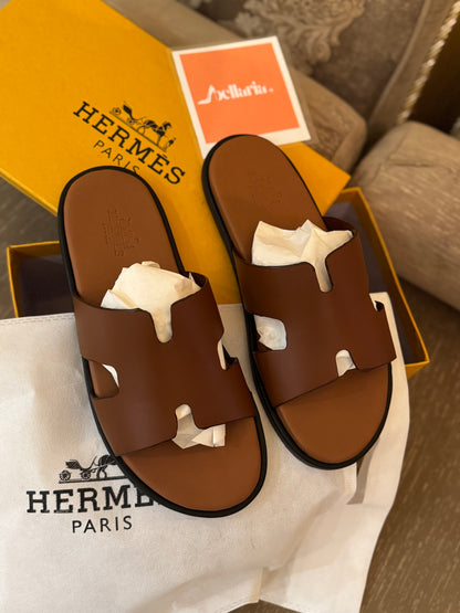 Hmes Izmir MEN’S Sandals - Brown