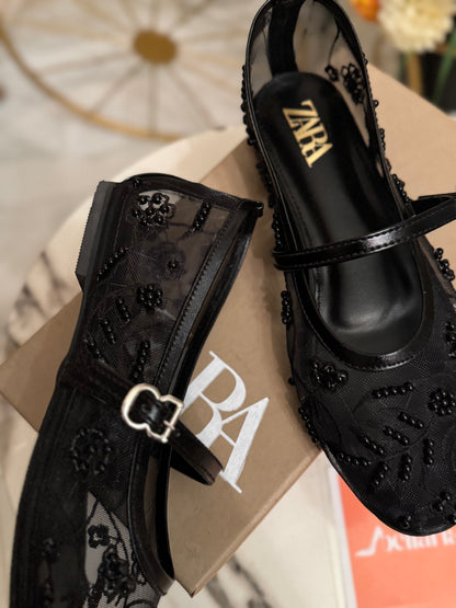 VELORIA PUMPS - BLACK