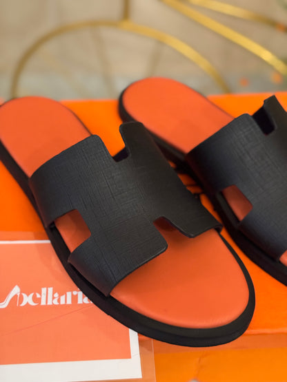 Hmes Izmir Women Sandals - Orange/black
