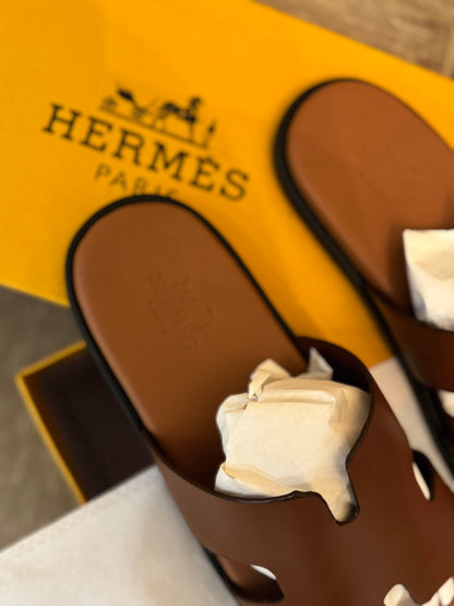 Hmes Izmir MEN’S Sandals - Brown