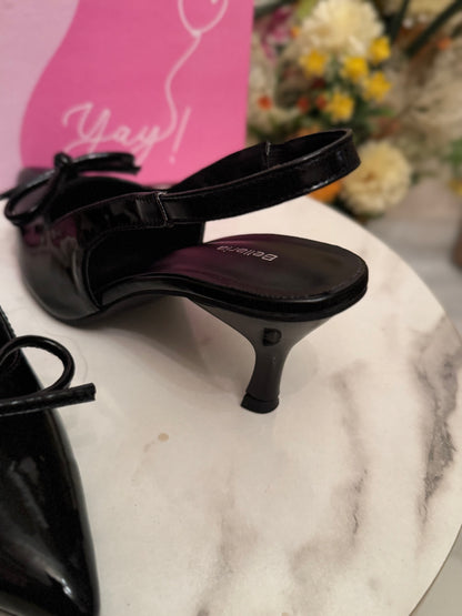 SIENNA STELLATO HEEL - Black