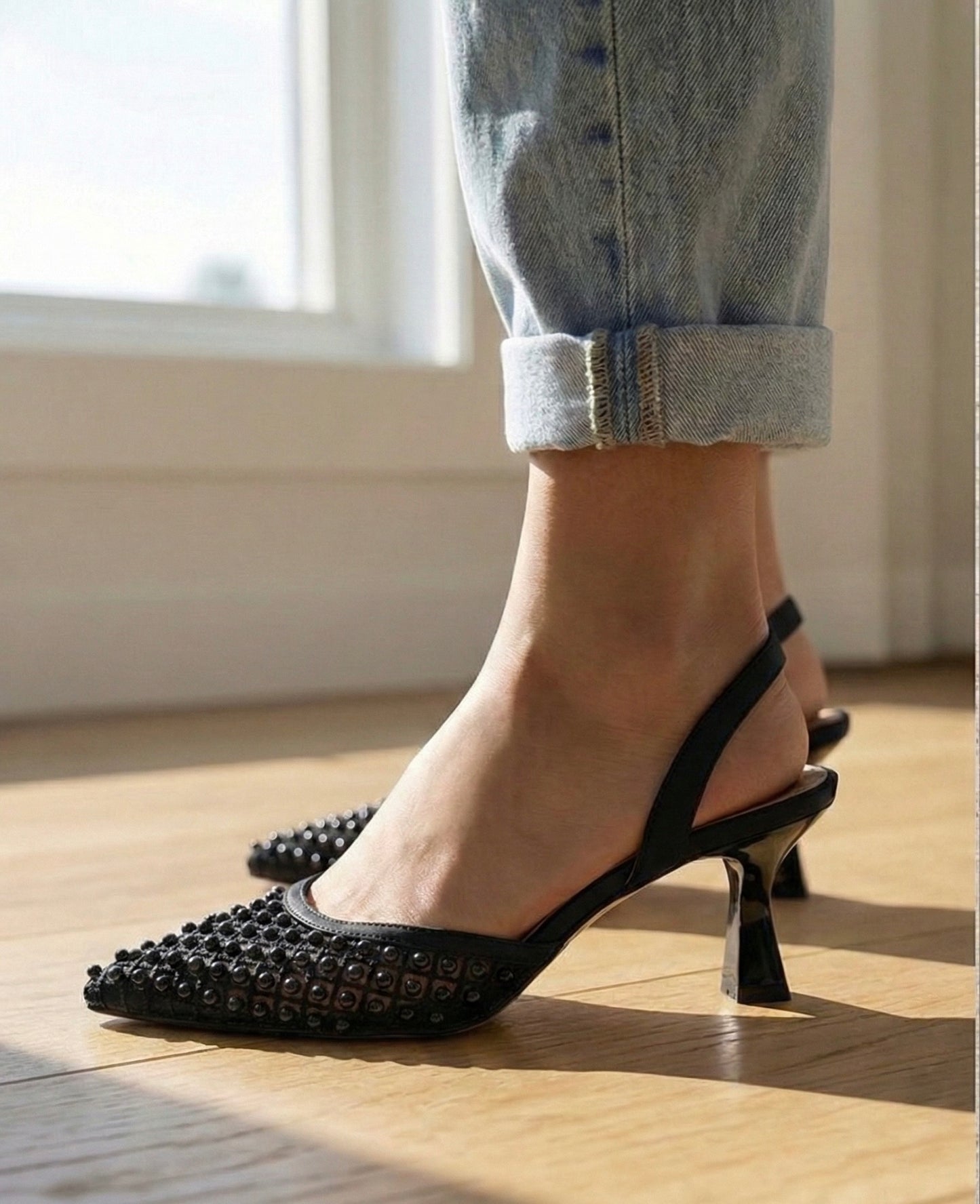 ZINATO HEEL - Black