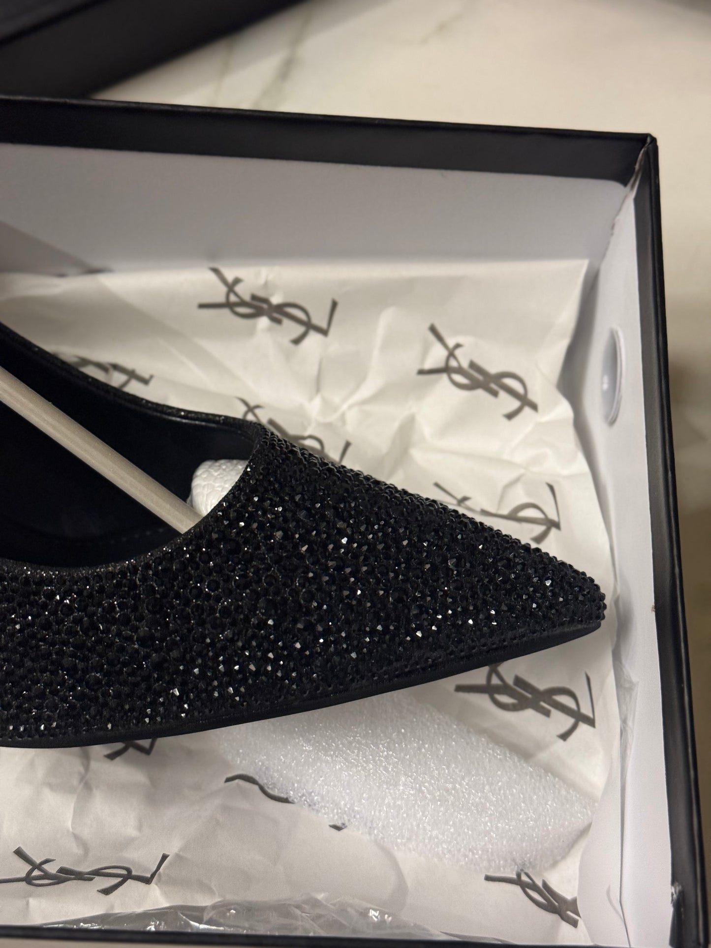 SAINT OPYUM PUMPS - BLACK/GOLD