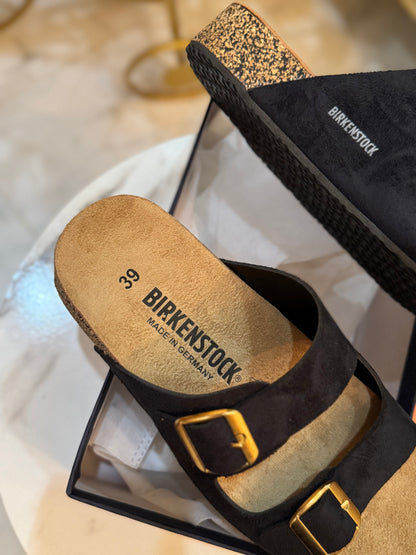 WOMEN BERKIN SANDALS - Black