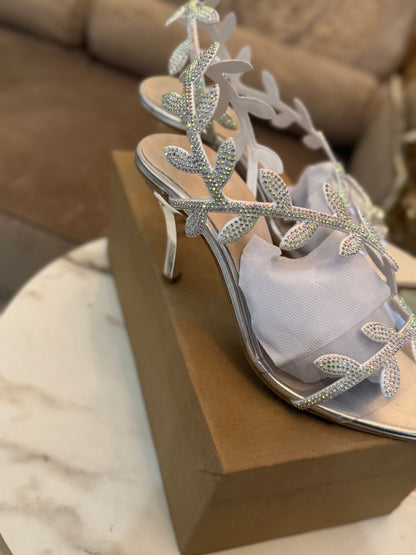 ROSSI HEELS - Silver