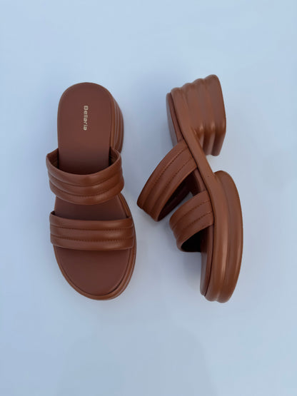 JETOR SANDALS - BROWN