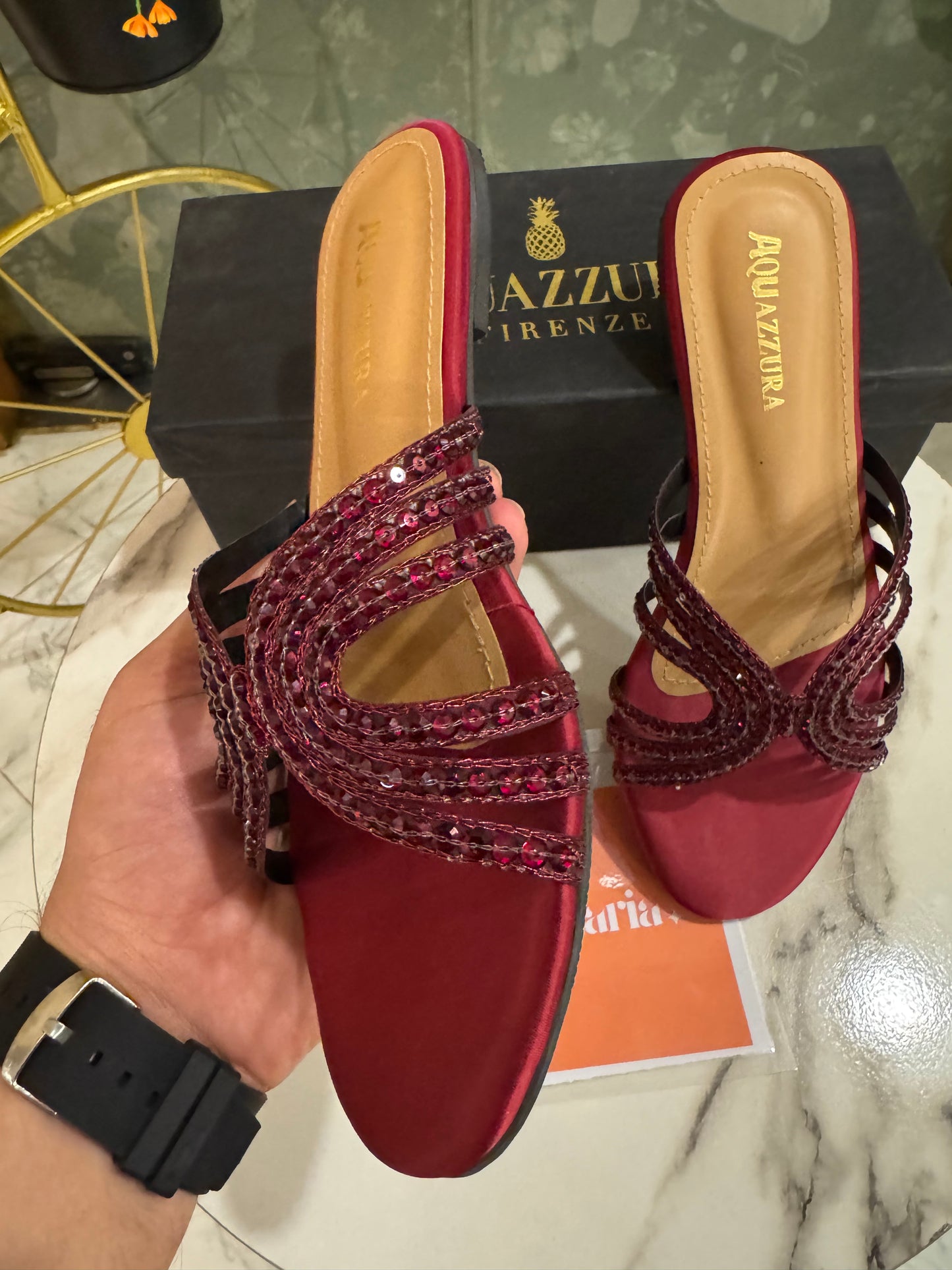 BELLARIA WOAK FLATS - MAROON