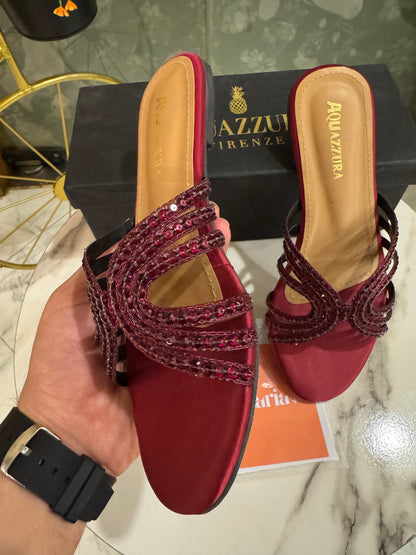 BELLARIA WOAK FLATS - MAROON