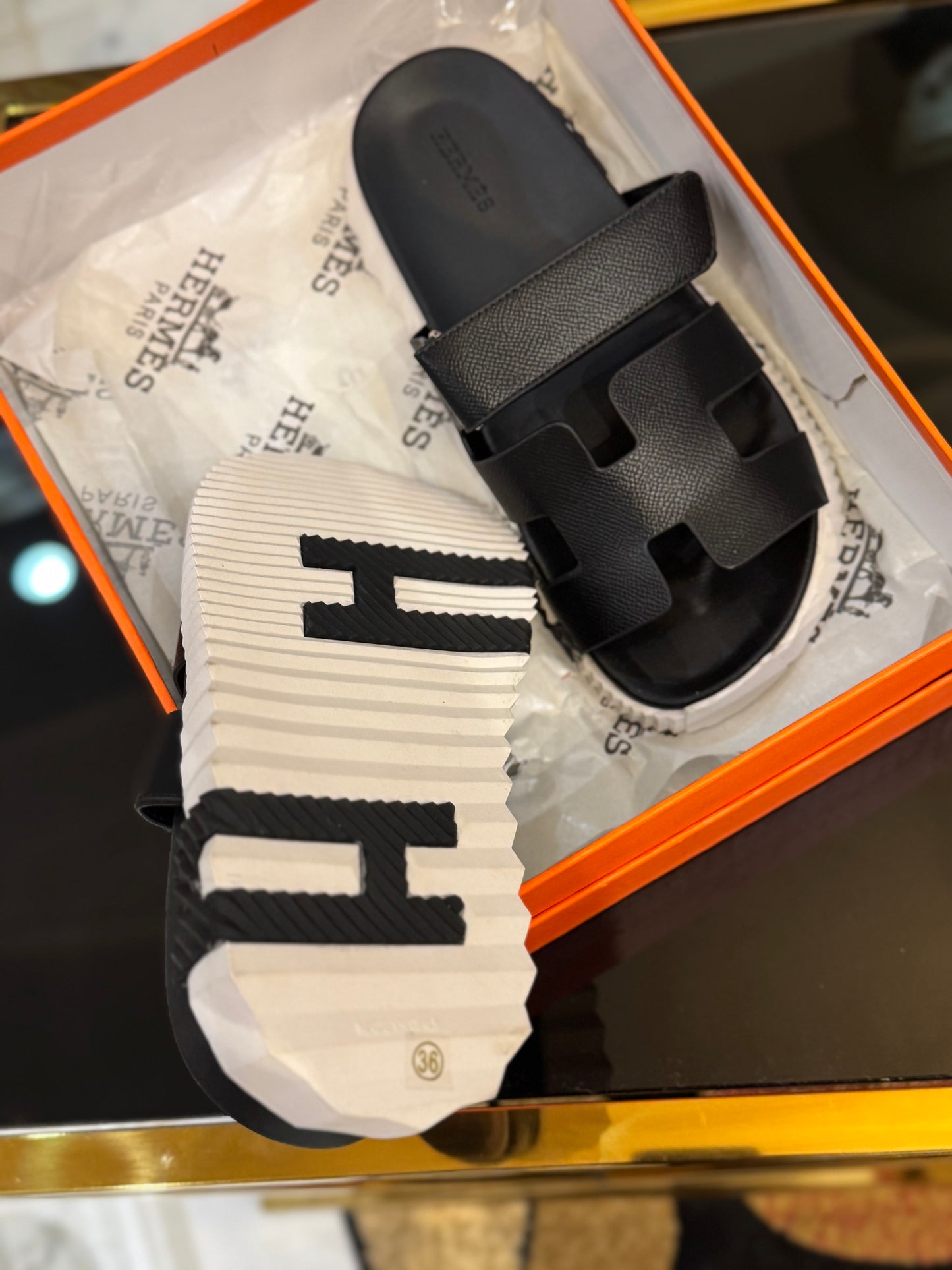 Chypree Chunks Sandal - Black