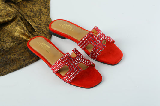 BELLARIA VINTAGE FLATS - RED