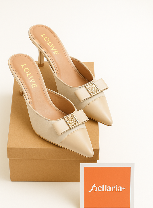 Leo’we Stilla Heel - Offwhite