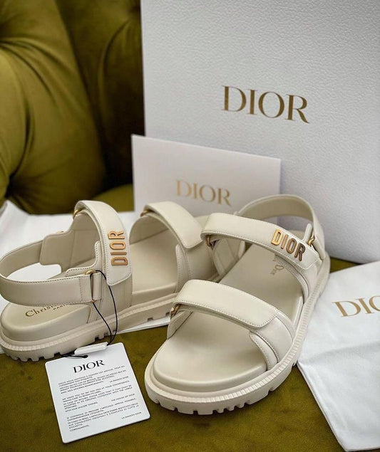 DIORACT SANDAL - WHITE