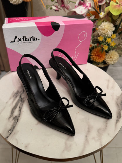 SIENNA STELLATO HEEL - Black