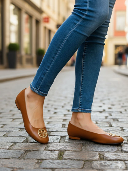 TB CHELSEA PUMPS - BROWN