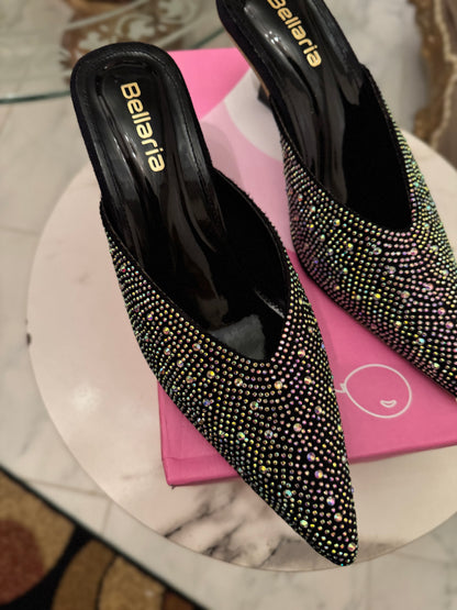 Glim Kitten Heel - Black