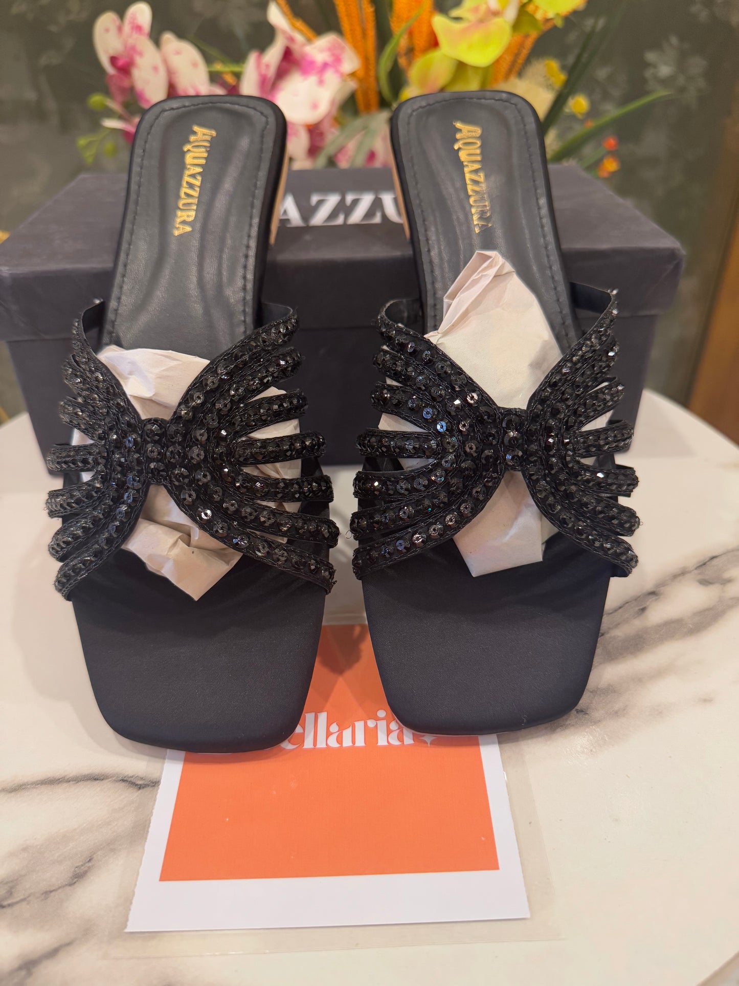 AQUA LISTA FLATS - BLACK