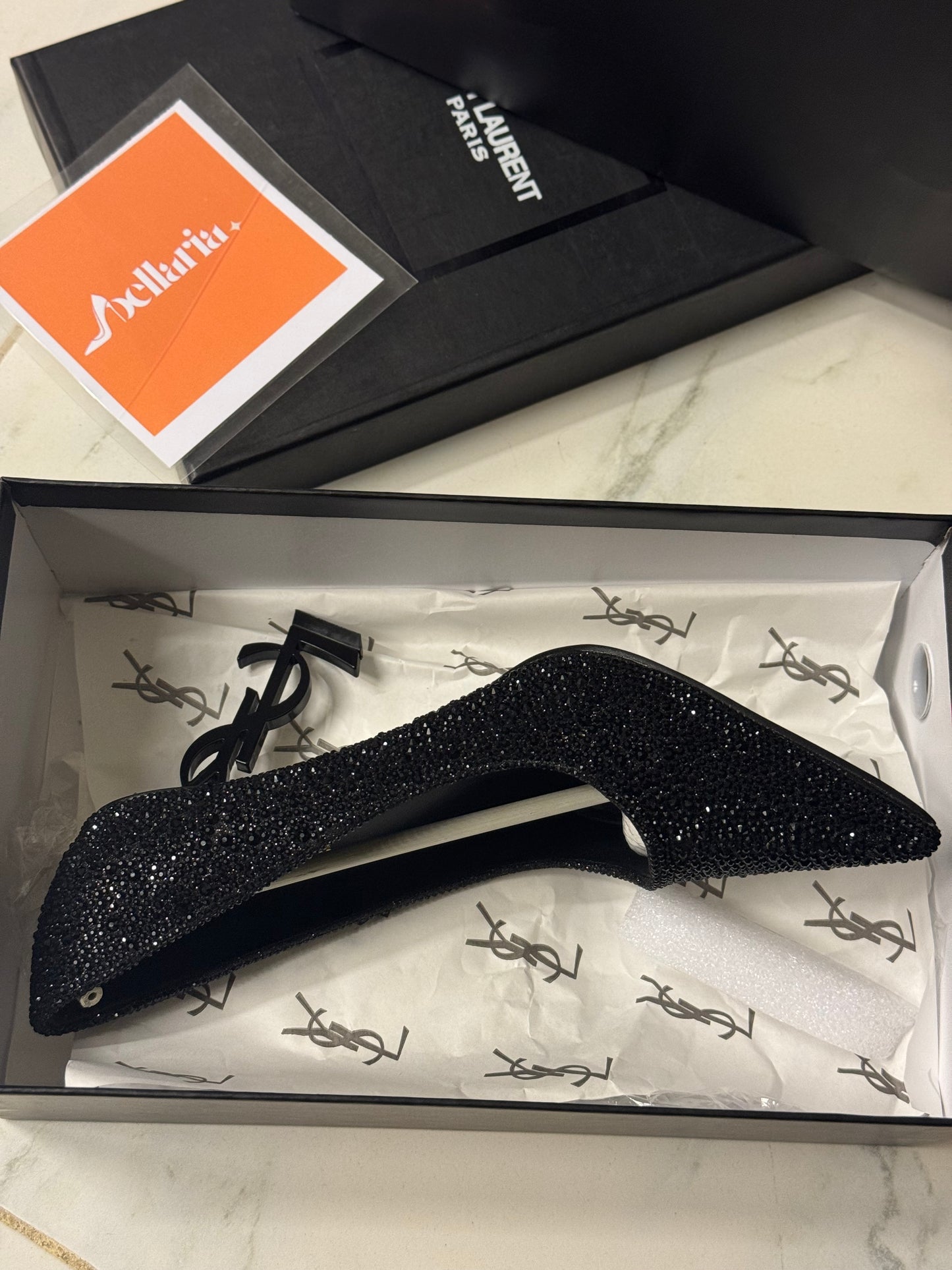 SAINT OPYUM PUMPS - BLACK/BLACK