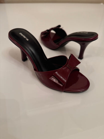 SUANA HEELS - MAROON