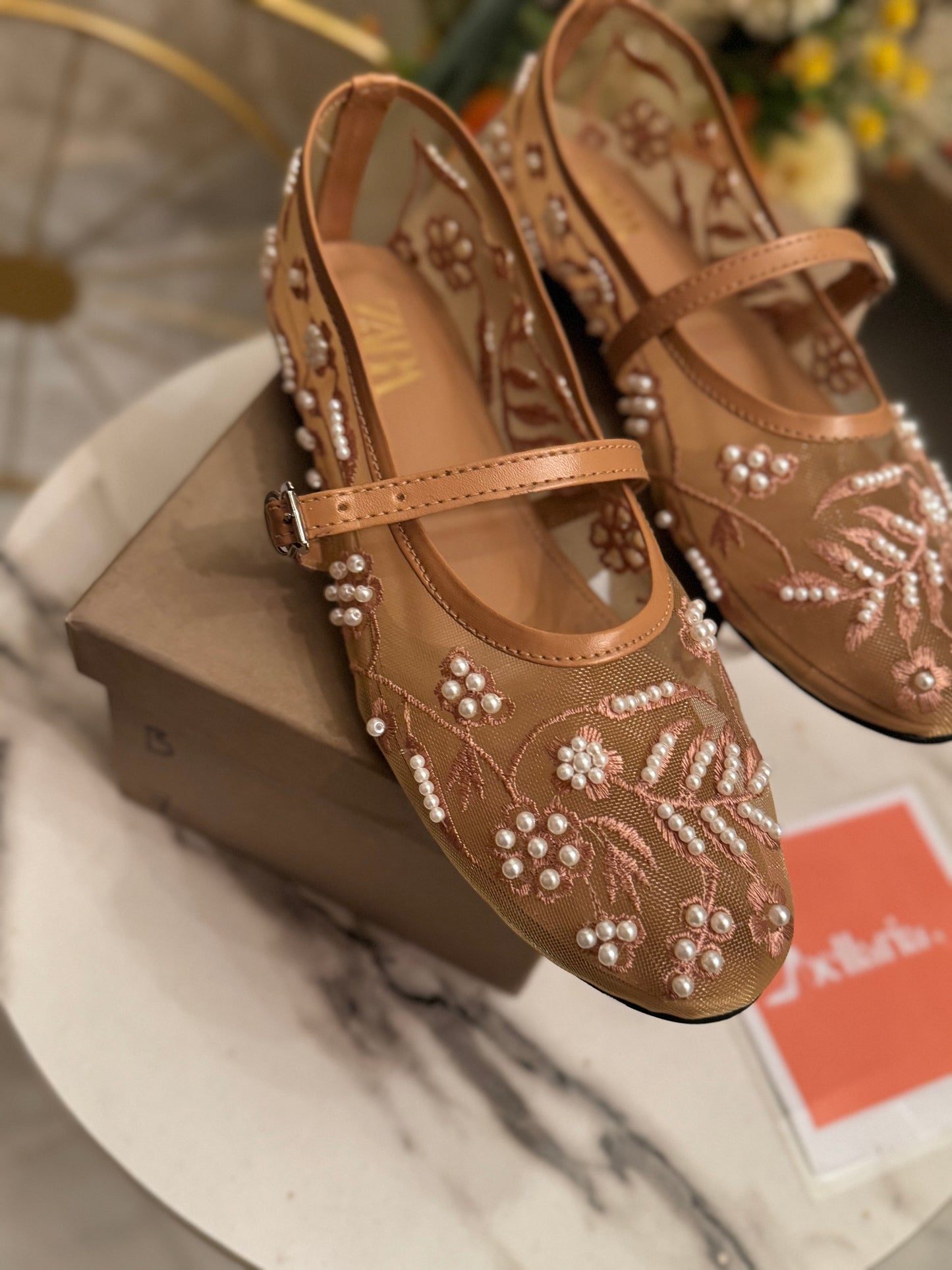 VELORIA PUMPS - BEIGE