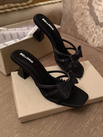 Midnight Bow Heel