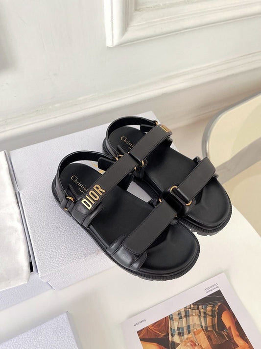 DIORACT SANDAL - BLACK