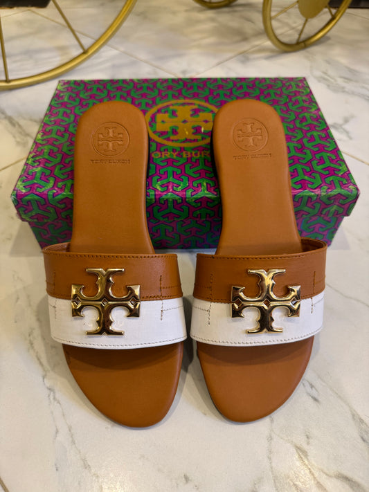BELLARIA TB FLATS - Brown highlights