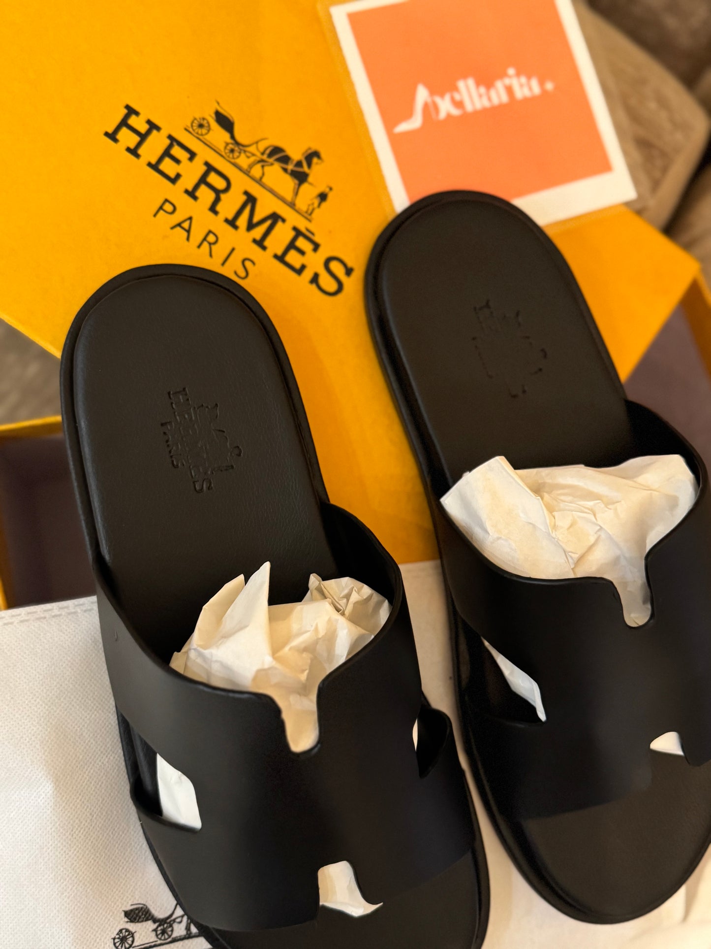 Hmes Izmir MEN’S Sandals - Black