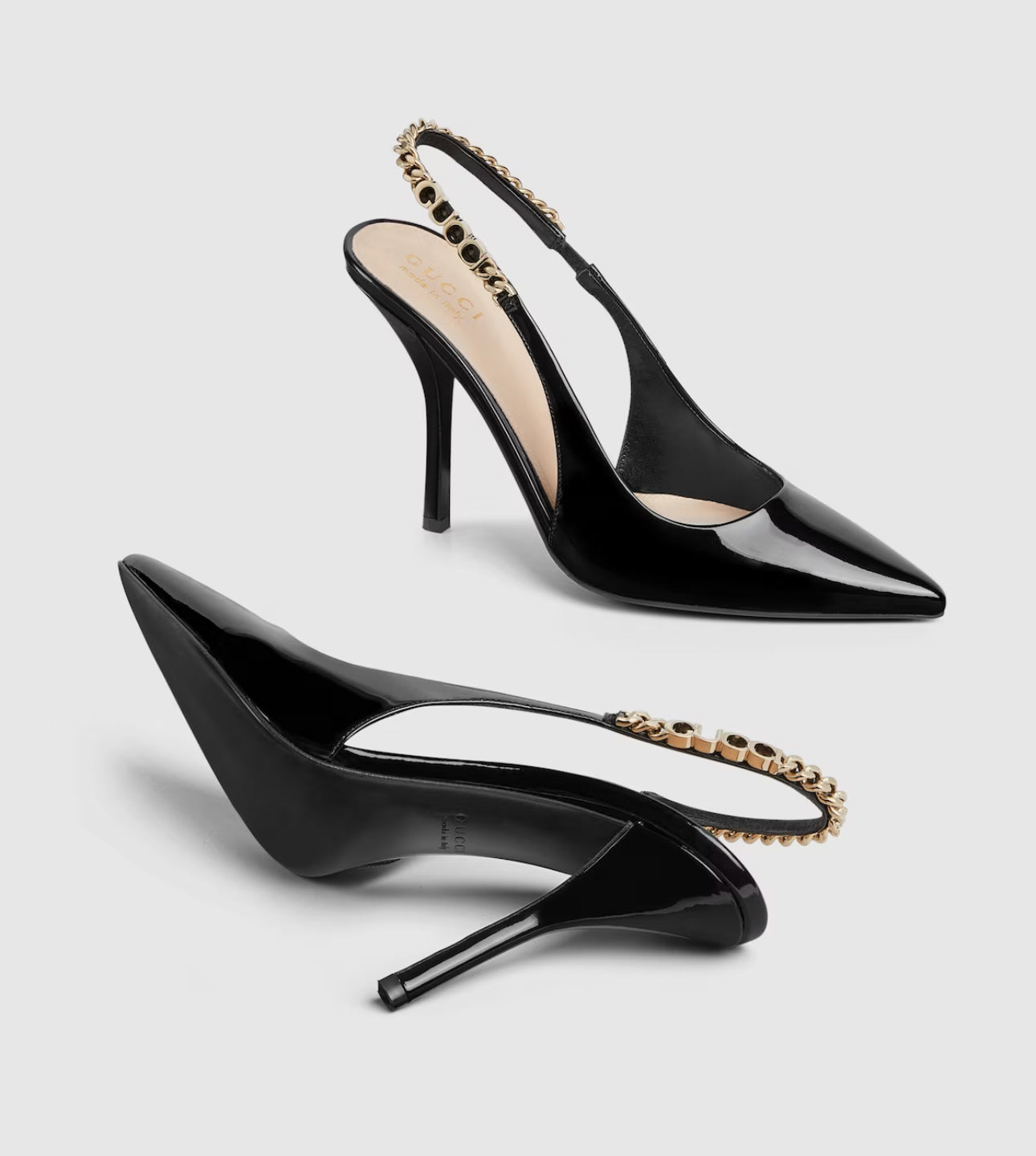 GC SIGNORIA SLINGBACK - BLACK