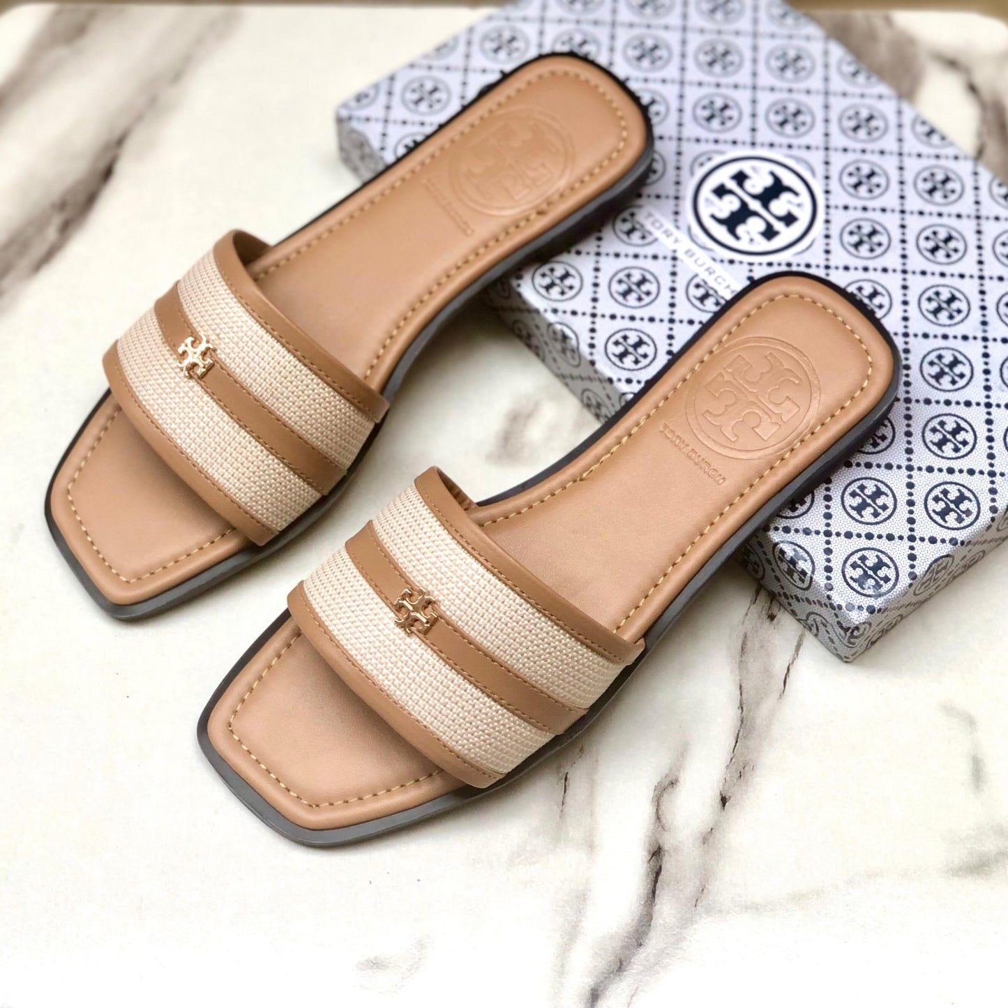 TB LAVIN FLATS  - BROWN