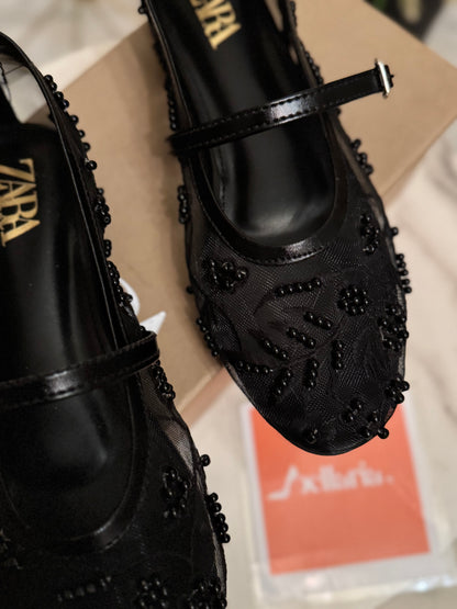 VELORIA PUMPS - BLACK