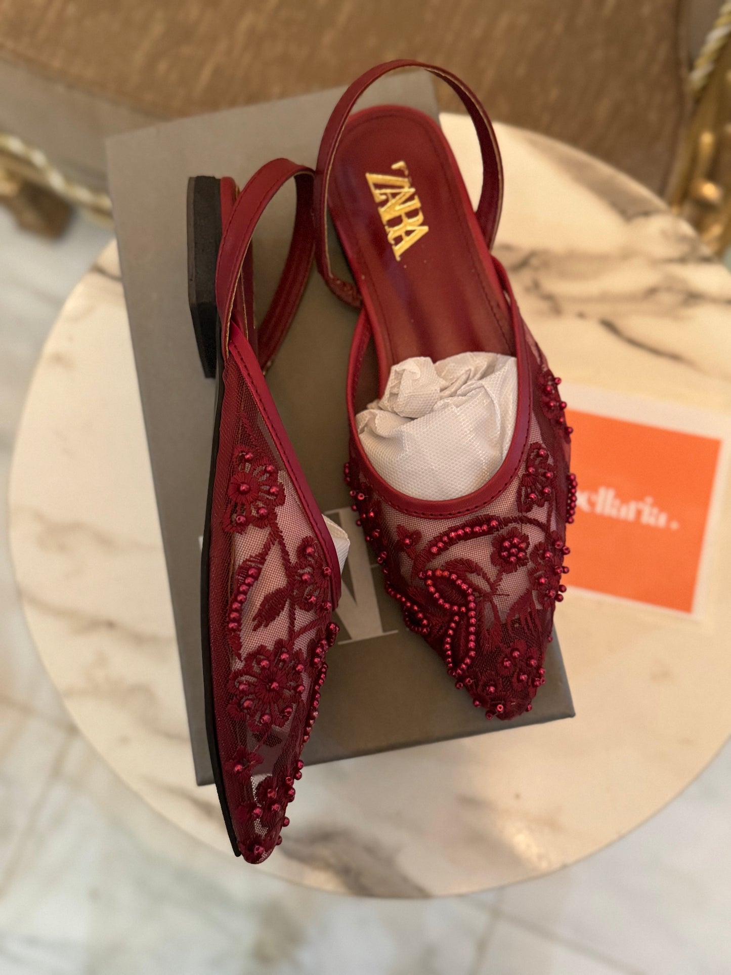 Viked Pumps - Maroon