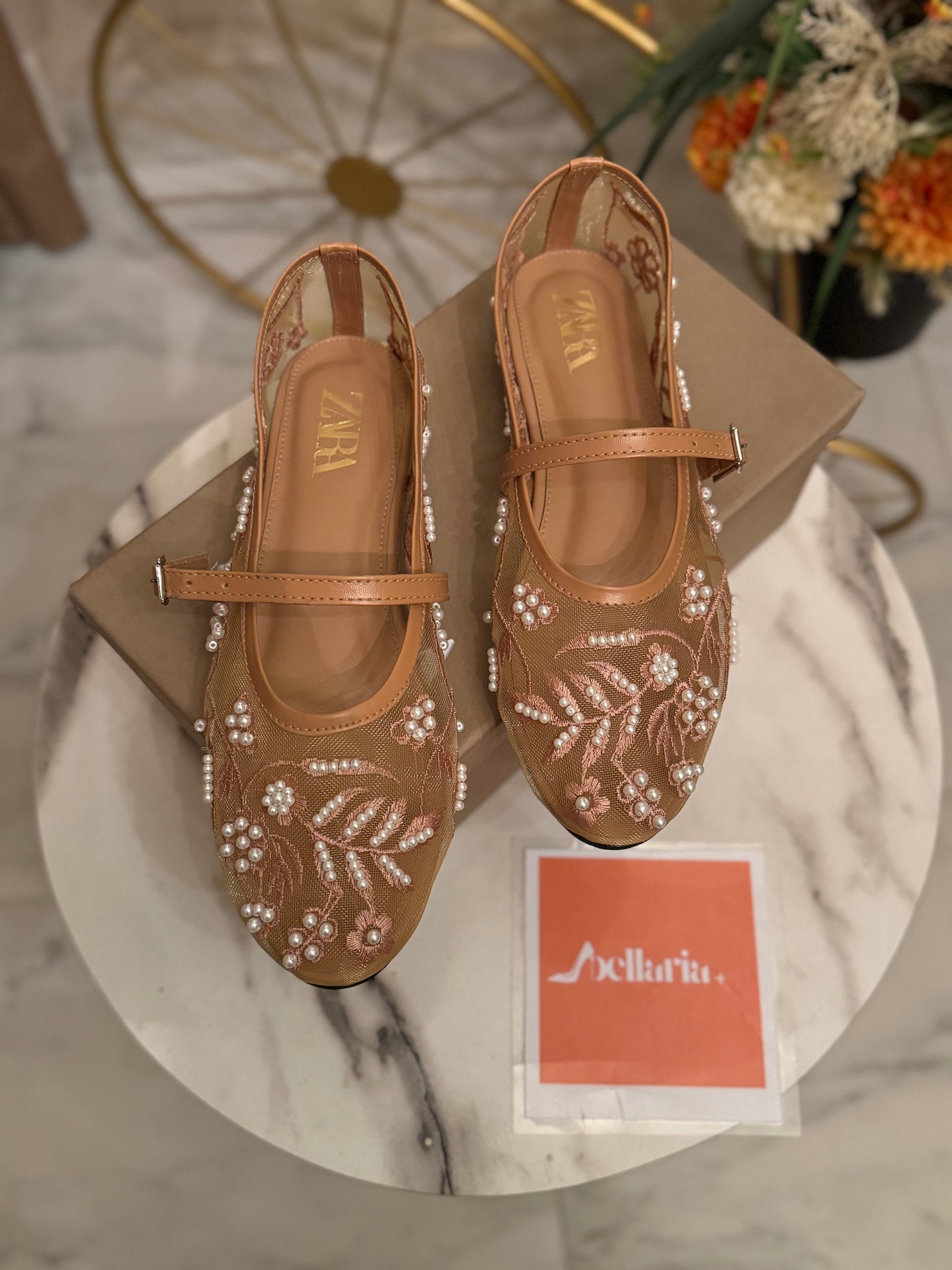 VELORIA PUMPS - BEIGE
