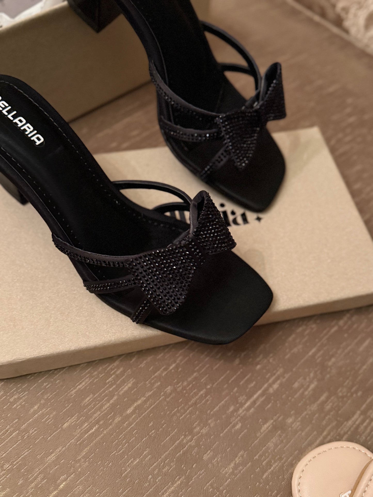 Midnight Bow Heel