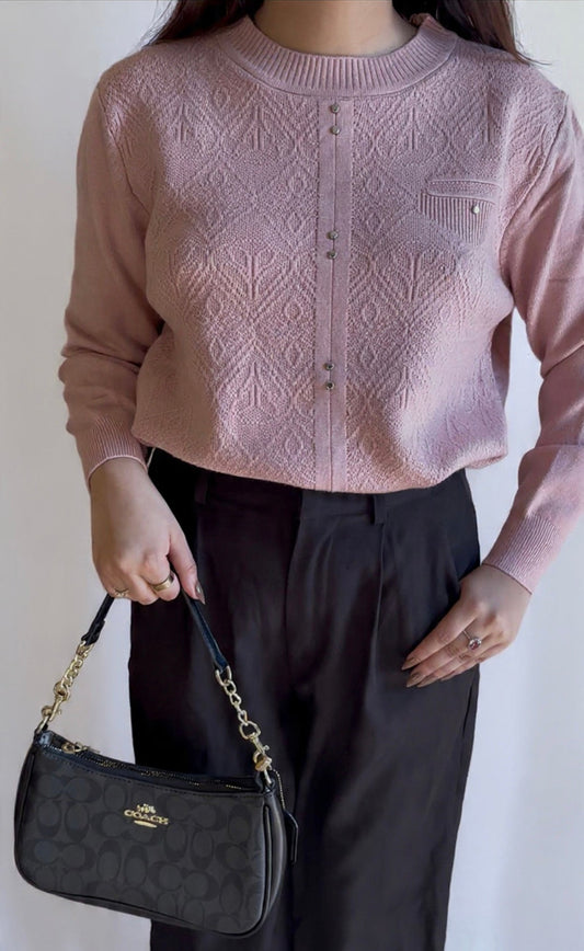 FROSTWAVE SWEATSHIRT - PINK