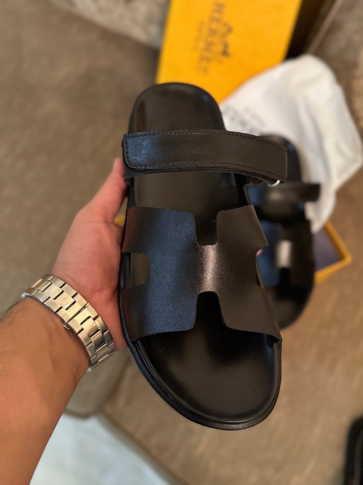 CHYPRE MEN SANDALS - BLACK