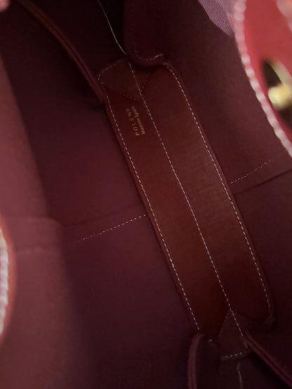 Poleene Cyme Tote bag - Burgundy