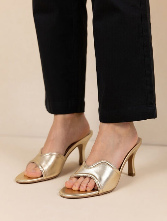 ALLURE HEELS - GOLDEN
