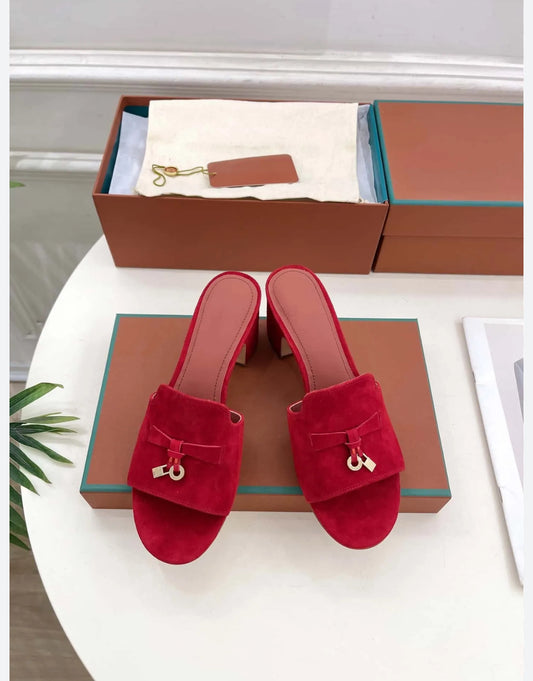 LORO PIA-NA CHARM SANDAL - RED