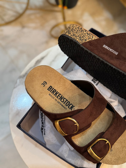 WOMEN BERKIN SANDALS - Brown