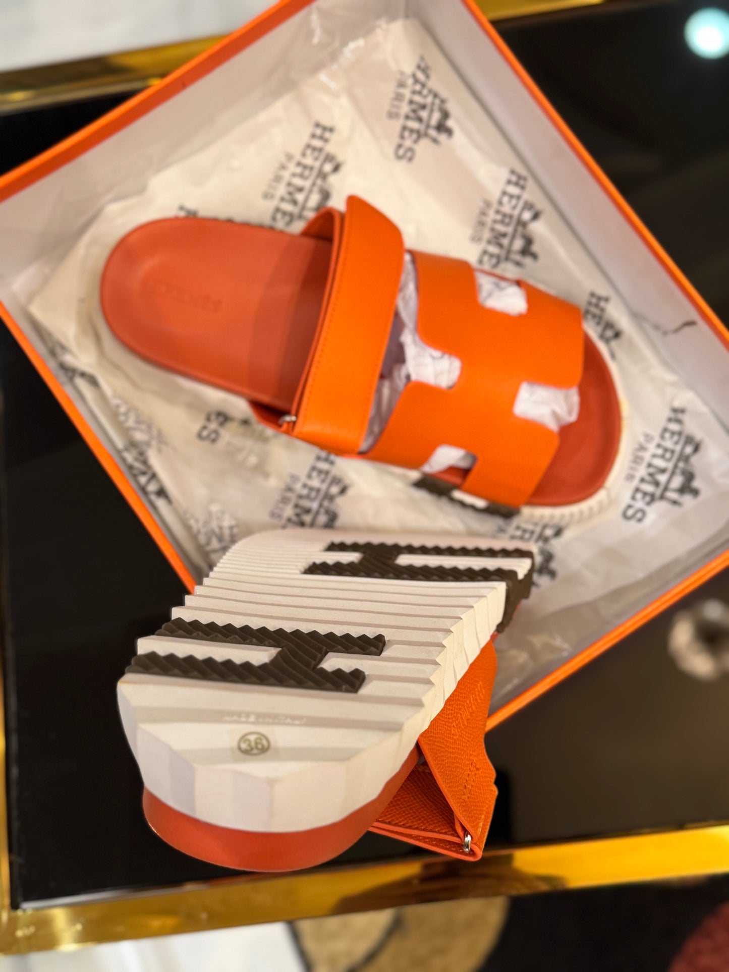 Chypree Chunks Sandal - Orange