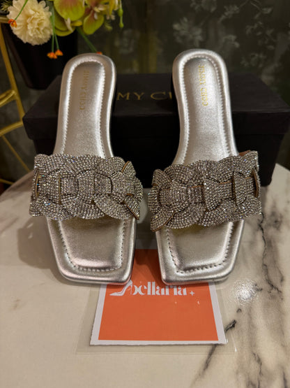 BELLARIA LATIN FLATS - SILVER