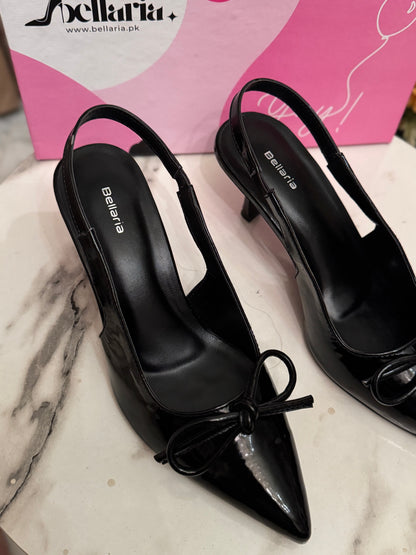 SIENNA STELLATO HEEL - Black