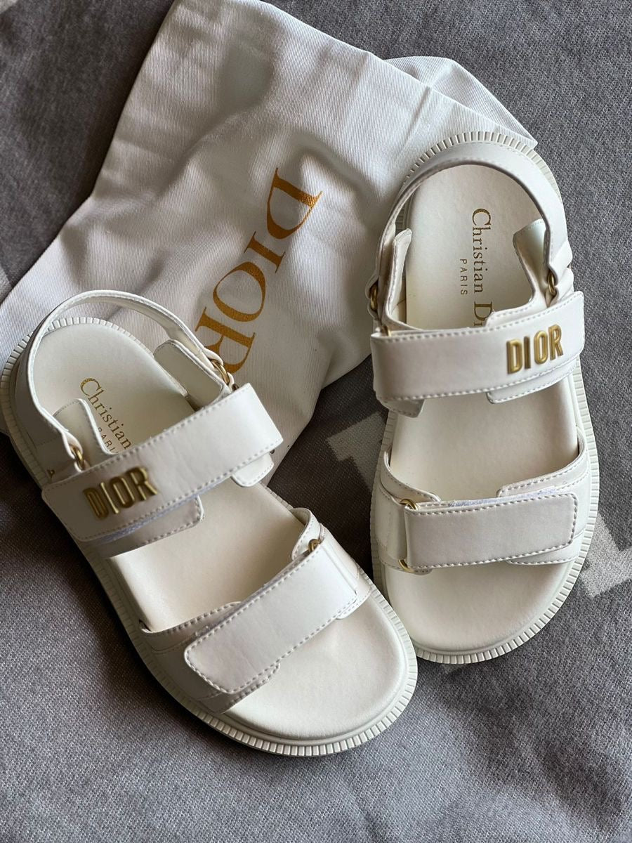 DIORACT SANDAL - WHITE