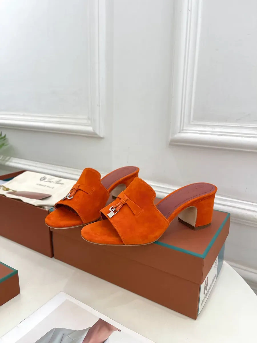 LORO PIA-NA CHARM SANDAL - RUST