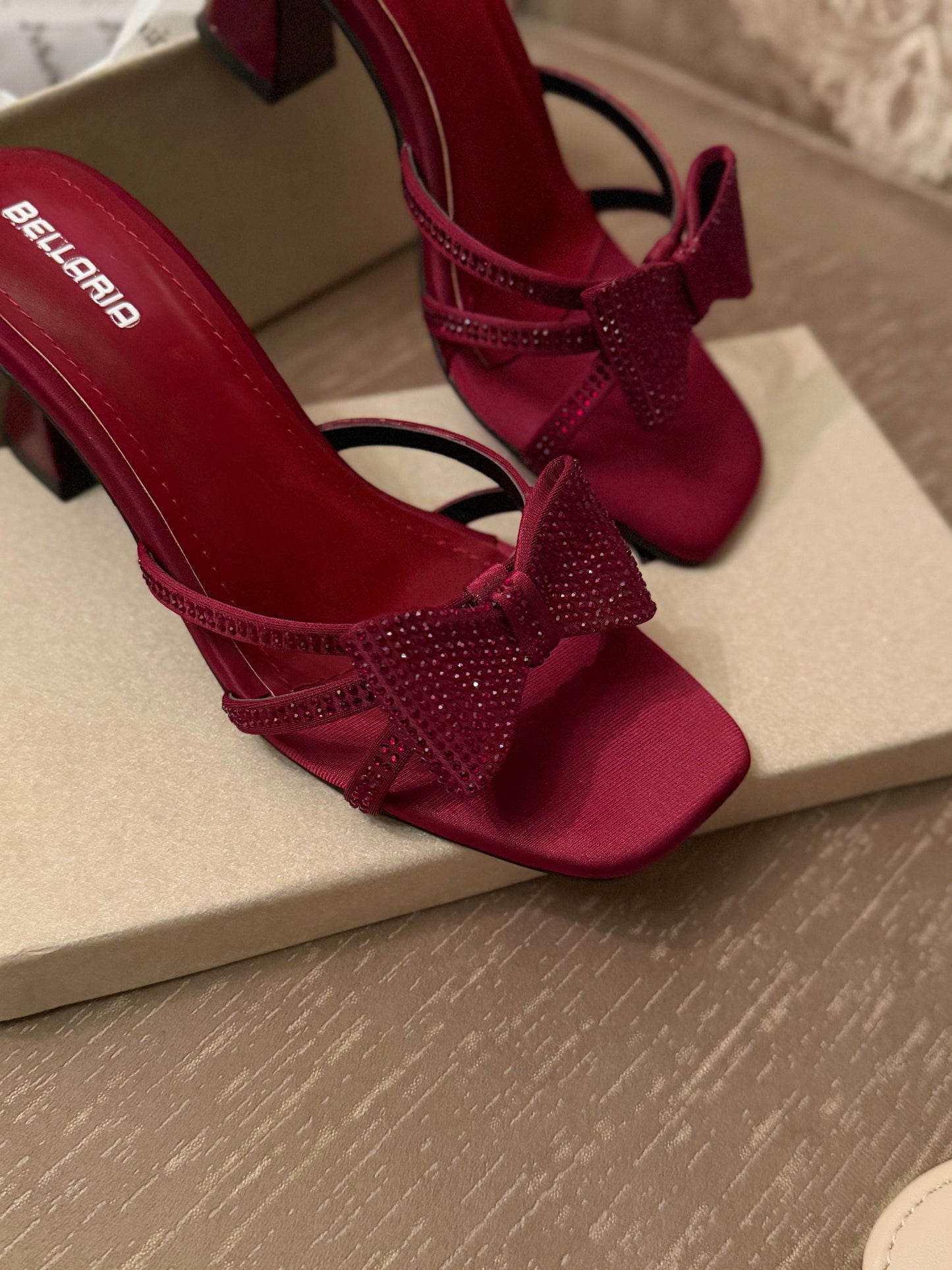 Midnight Bow Heel