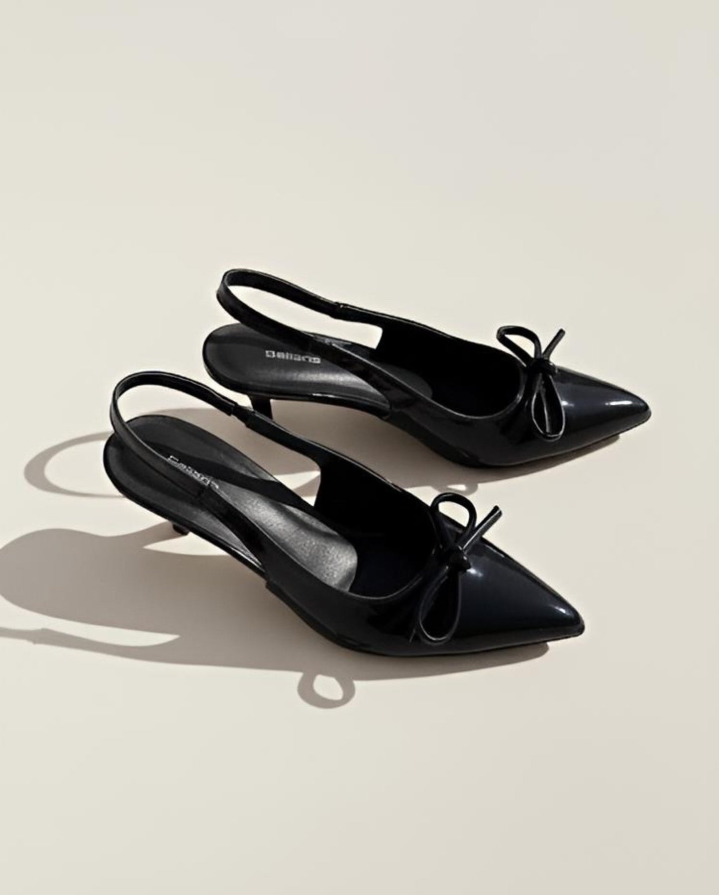 SIENNA STELLATO HEEL - Black